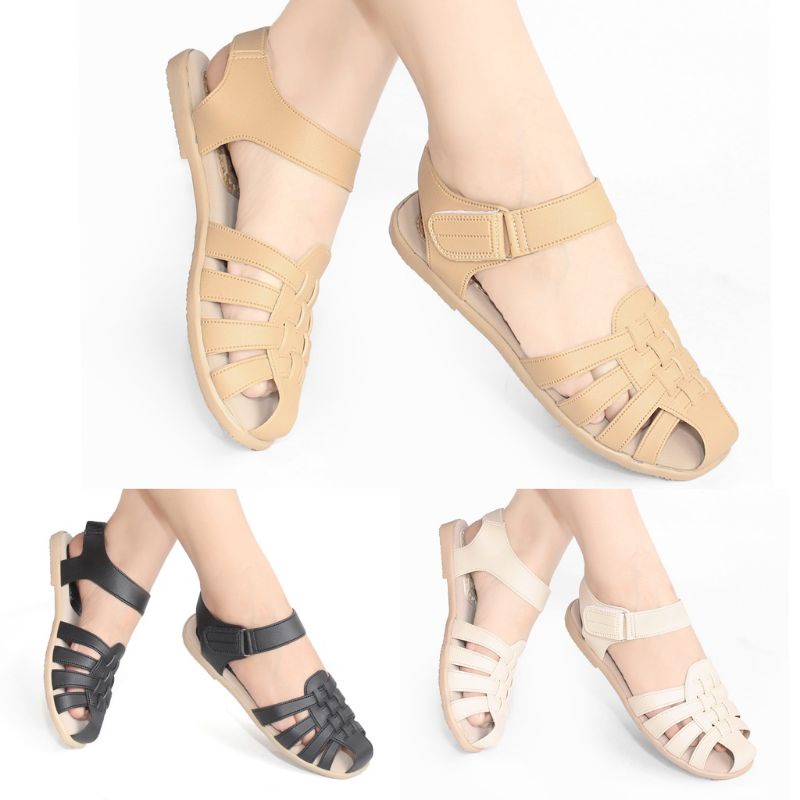 SANDAL WANITA TALI FLAT SELOP SENDAL KRONJO  MURAH KATERINA