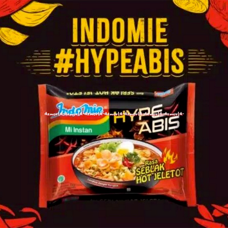 Indomie Hype Abis Mi Kuah Rebus Rasa Seblak Hot Jeletot Indomi Pedas Mie Instan Indo Mie Instant Hipe Haype