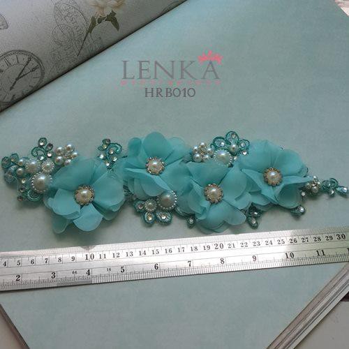 LENKA Hairpiece Wedding Aksesoris Rambut Pernikahan Headpiece Pengantin HRB010