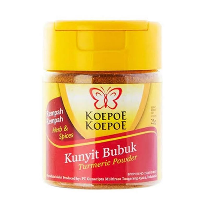 Koepoe Koepoe Kunyit bubuk 25gr