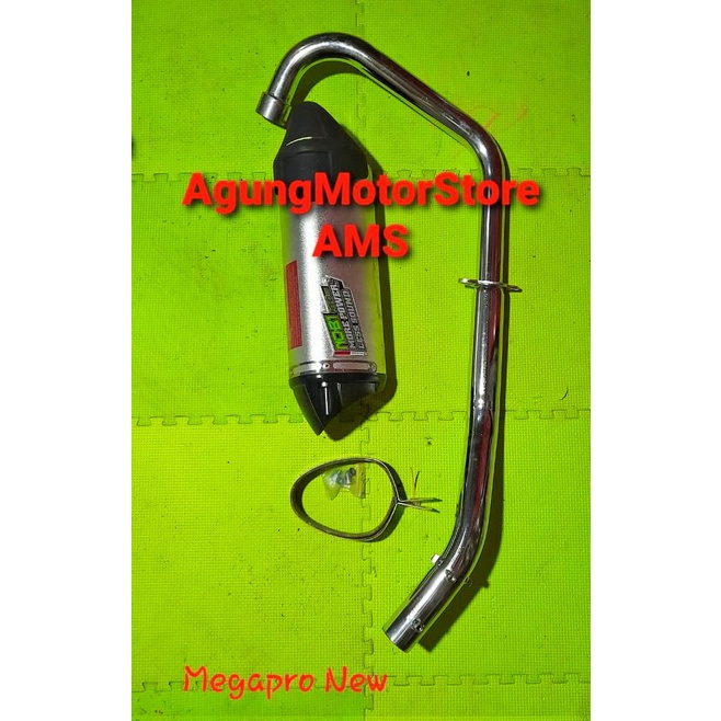 KNALPOT RACING HONDA MEGAPRO NEW MERK NOB1 NEO SS