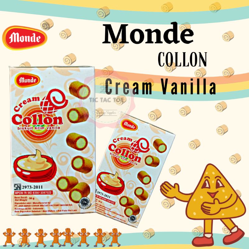 Monde Collon Cream Vanilla 50gr / Monde Collon / Monde