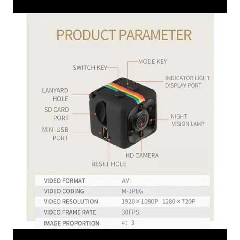 Promo Spy Cam Sq 11 Fullhd 1080P-Kamera Mini Dv Sq11 12Mp Night Vision