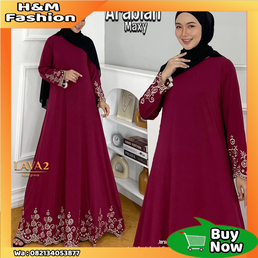 Baju Gamis Arabian Maxy