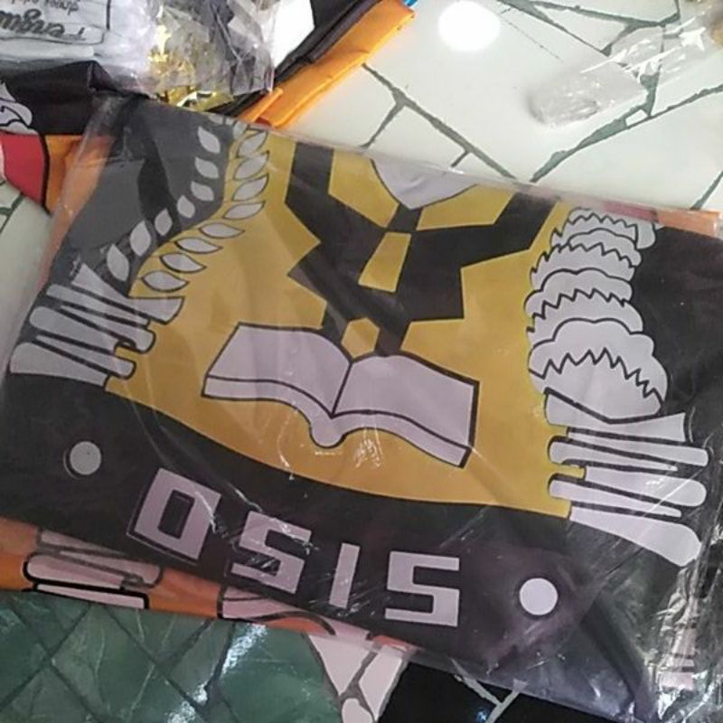 bendera OSIS SMP SMA UK 80 x 120 cm satuan halus