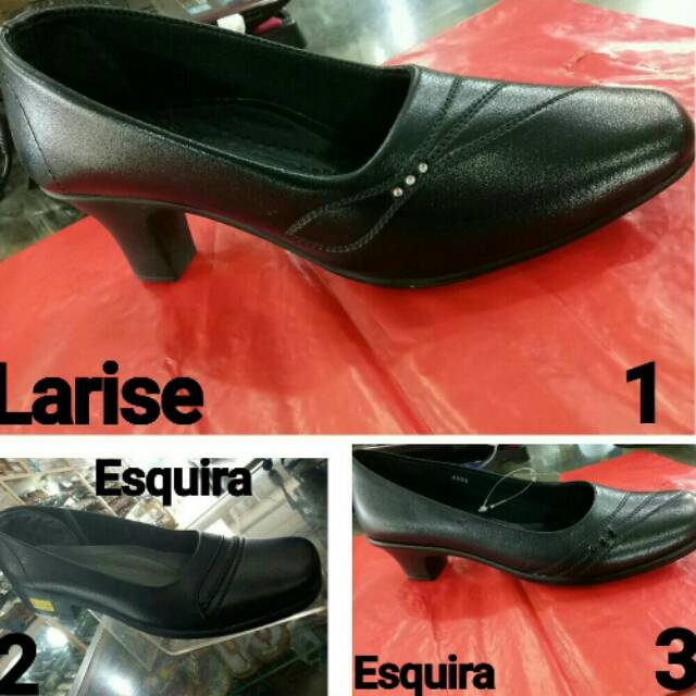 Pancus Wanita Hitam Polos Size 38-41