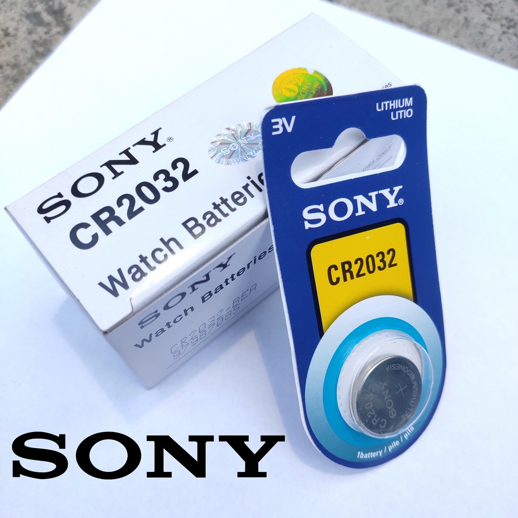 ORIGINAL BATTERY BATREI SONY CR 2032 SONY 2032 LITHIUM 3V.