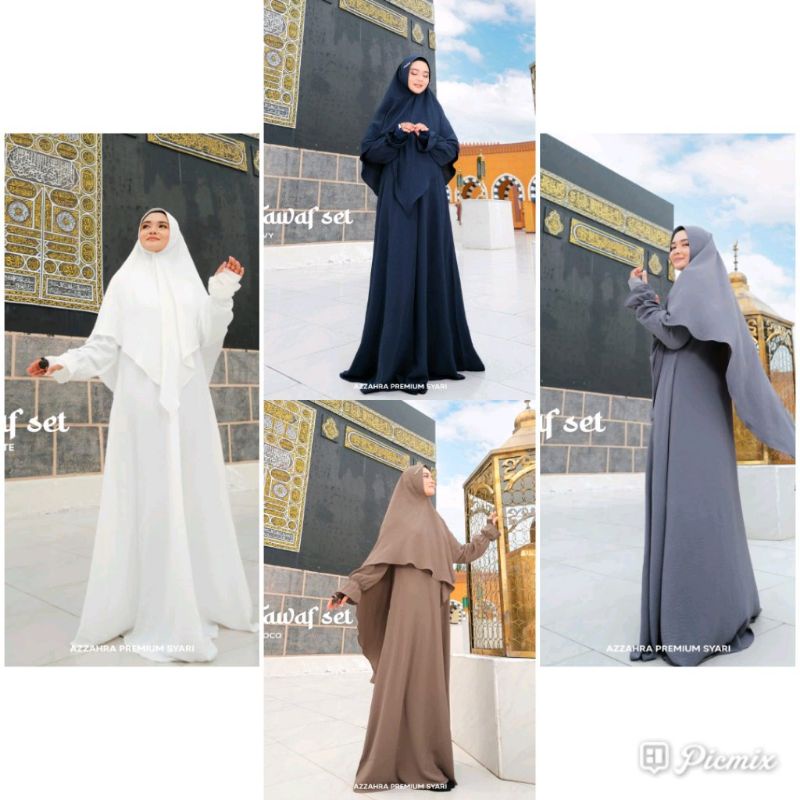 Tawaf set by azzahra premium