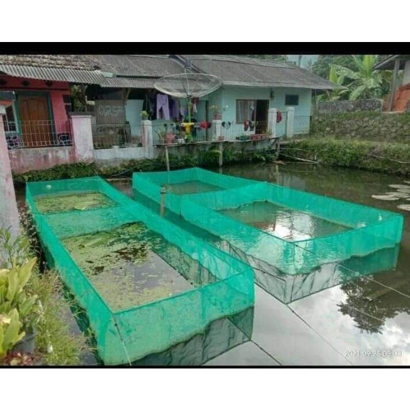 jaring keramba apung ikan bahan kain kasah