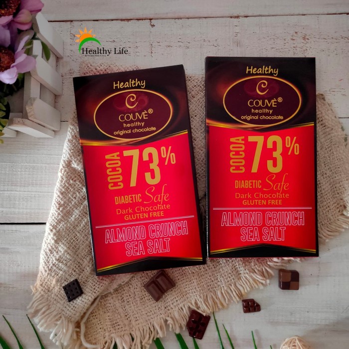 

73% HEALTHY COUVE ALMOND CRUNCH CHOCOLATE
