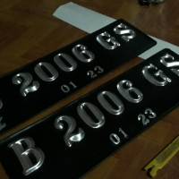 Plat Nomor Variasi Motor Timbul mengkilat Shopee Indonesia Plat Nomor Variasi Motor Timbul mengkilat Shopee Indonesia