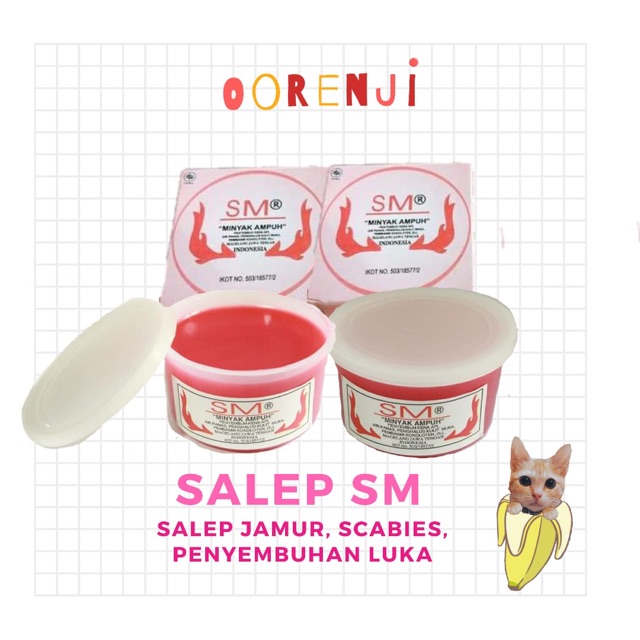 oorenji Salep SM salep ampuh jamur scabies ringworm luka kucing anjing