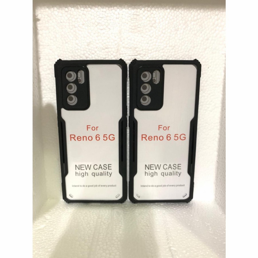 OPPO RENO 6 RENO 5F CASE XUNDD HARDCASE CLEAR IPAKY BENING CASE CLEAR TRANSPARAN