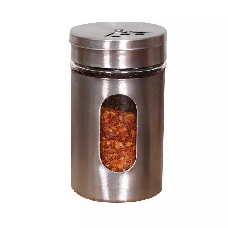 Tempat Bumbu Stainless Steel Canister for Spice and Herbs / Seasoning Bottle