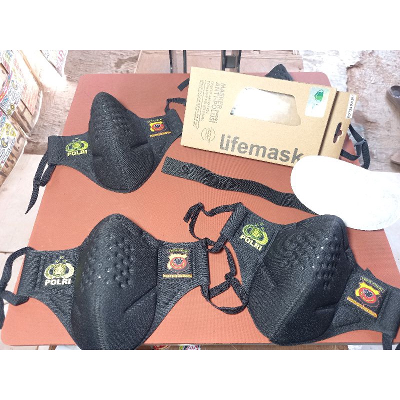 MASKER LIFE MASK POLRI FKPM POLRI