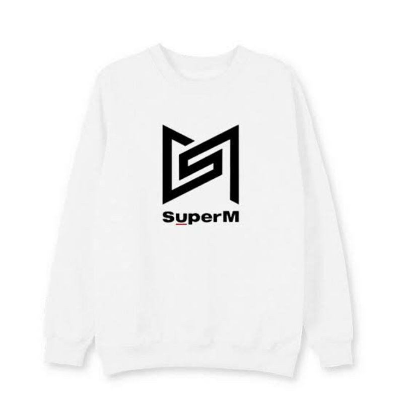 S - XXXXXL(6XL) Sweater Crewneck KPOP SUPERM SM JUMBO BIGSIZE OVERSIZE Taemin Kai Baekhyun Taeyong