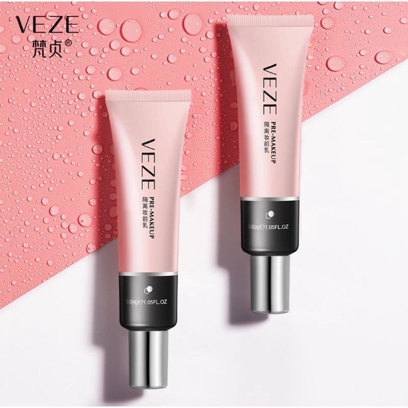 Medan Termurah Foundation Primer Veze Hydrating pink pre makeup isolation invisible pore Veze