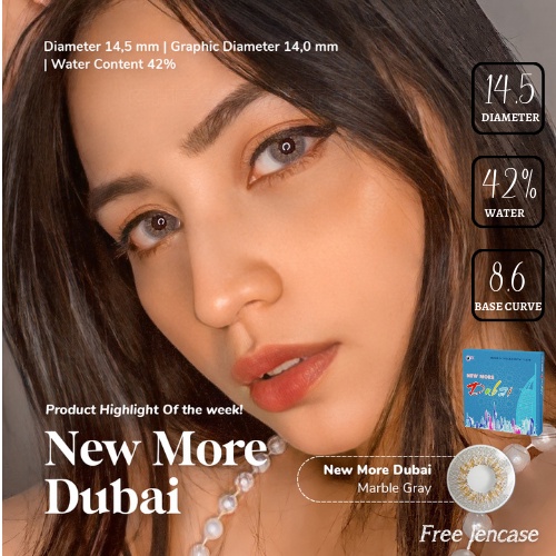 Jual Softlens New More Dubai Normal Shopee Indonesia