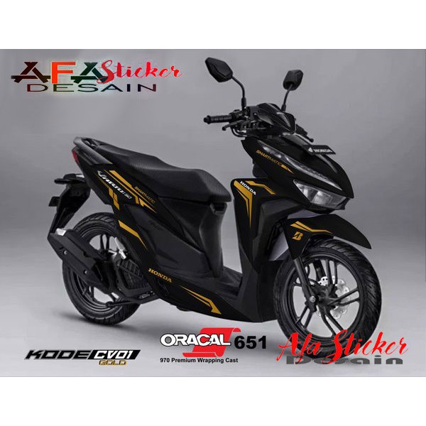 35+ Ide Stiker Motor Vario 125 Hitam