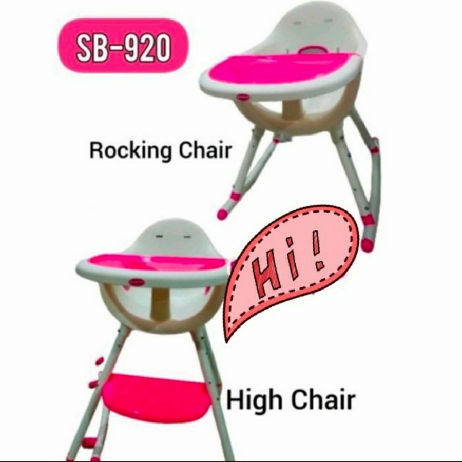 space baby 4in1 high chair kursi makan SB920