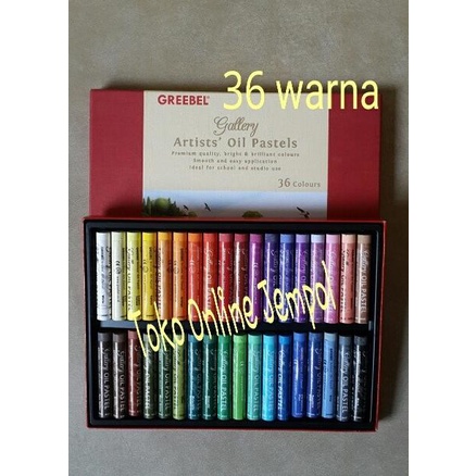 

Atk0036 36Warna Greebel Artists Oil Pastels Crayon Krayon Colors Alat Termurah