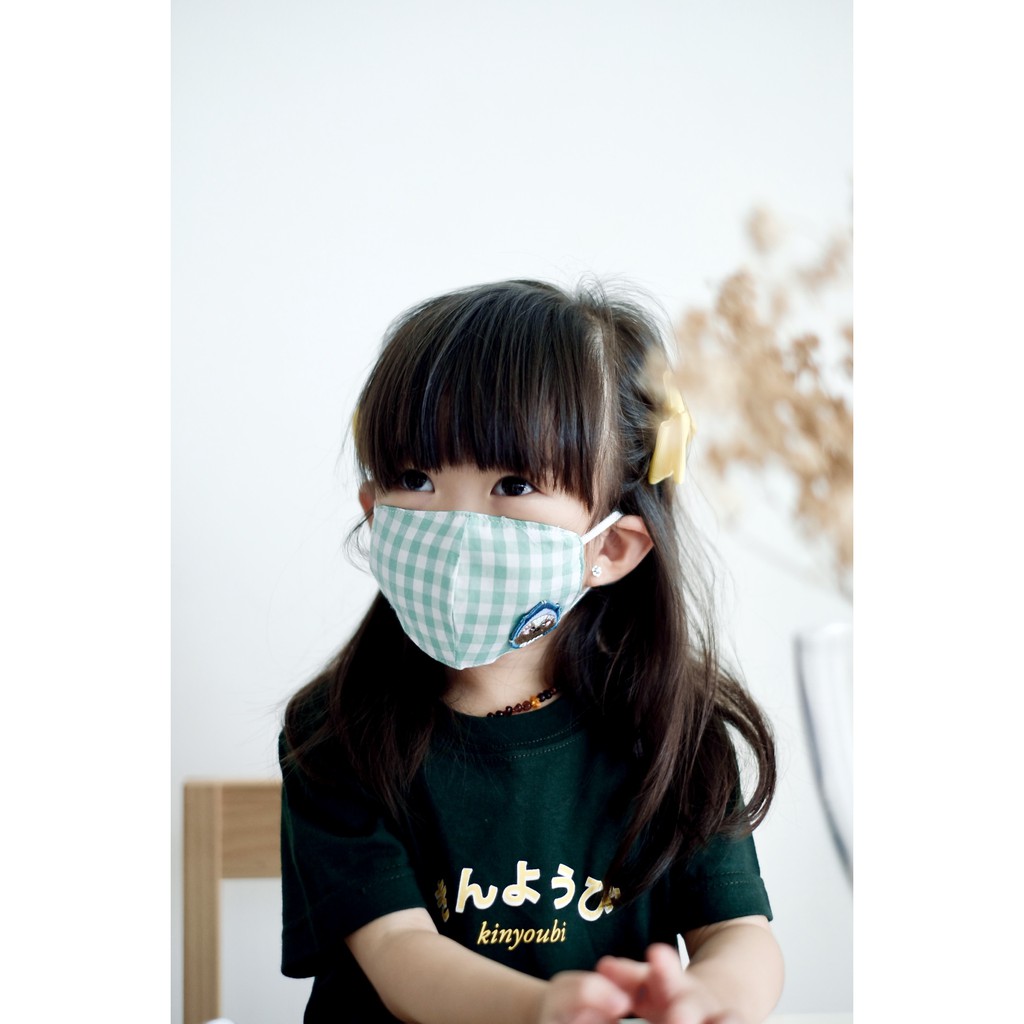 Masker Kain Untuk Bayi dan Anak 3 Lapis - LIMITED EDITION by OMO!