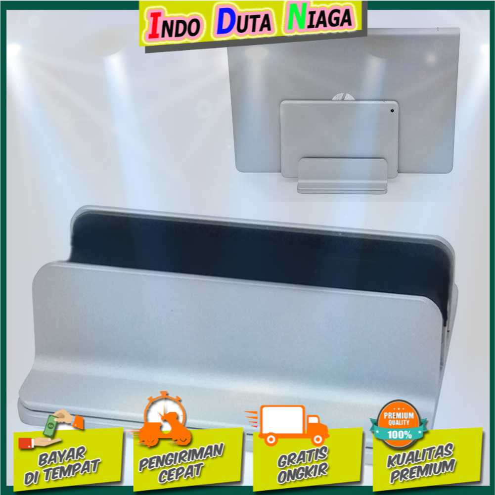 IDN TECH - Dudukan Laptop Vertical Stand Holder Aluminium Adjustable - AF-26D
