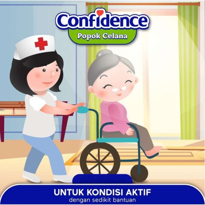 Confidence Popok Dewasa Slim &amp; Fit Extra Serap