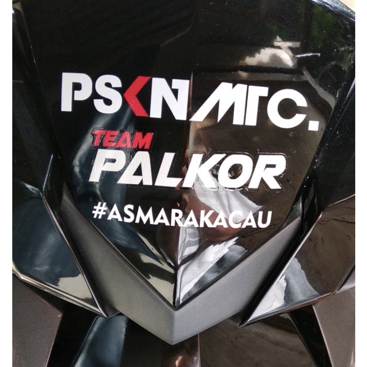 Sticker Stiker Motor Cutting reflective