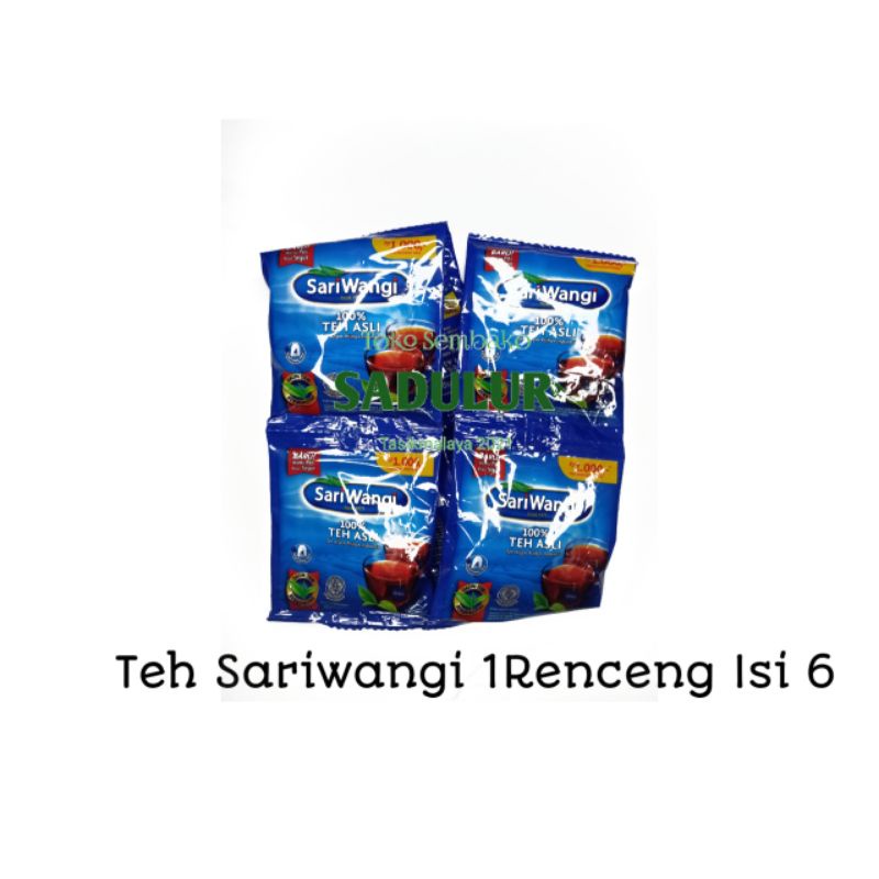 

Teh Sariwangi Sachet 1Renceng Isi 6