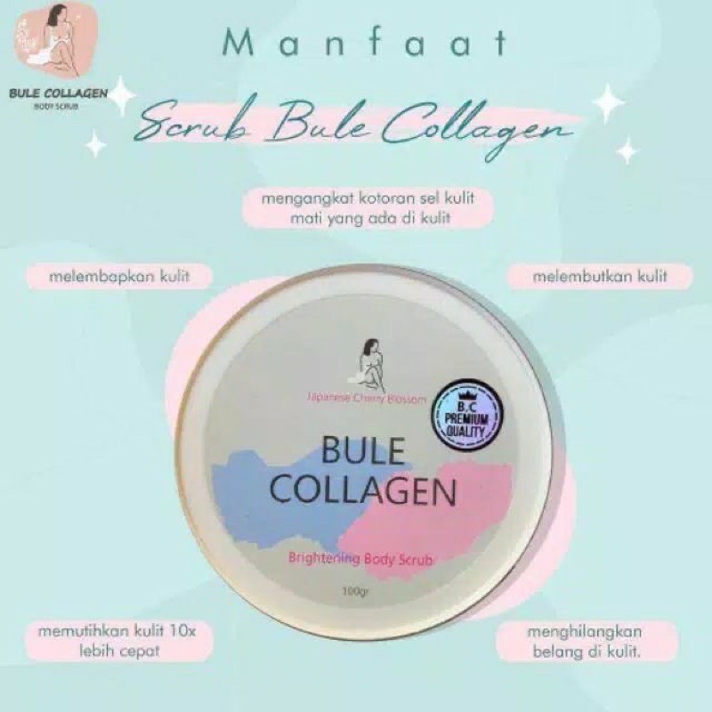 Bule Collagen Brighening Body Scrub