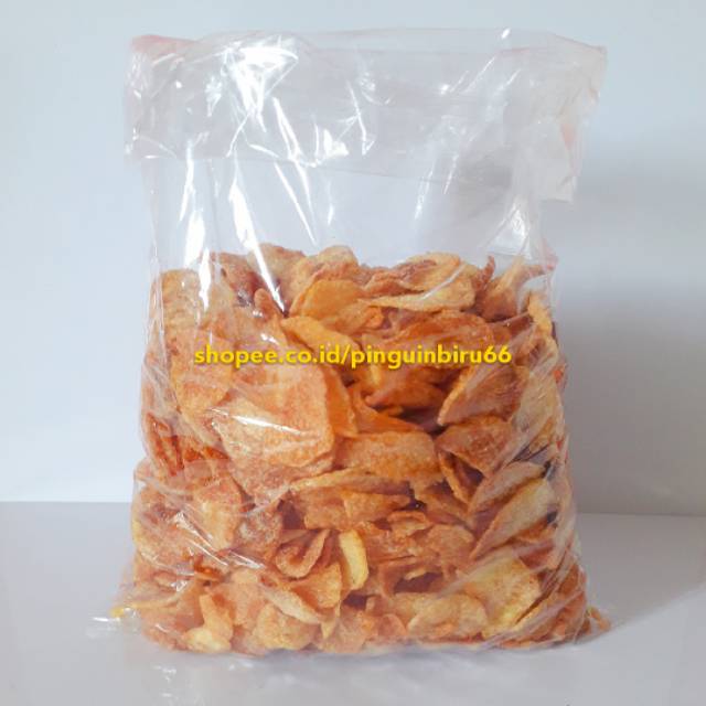 

Keripik kentang soto 200 gr . RENYAH GURIH