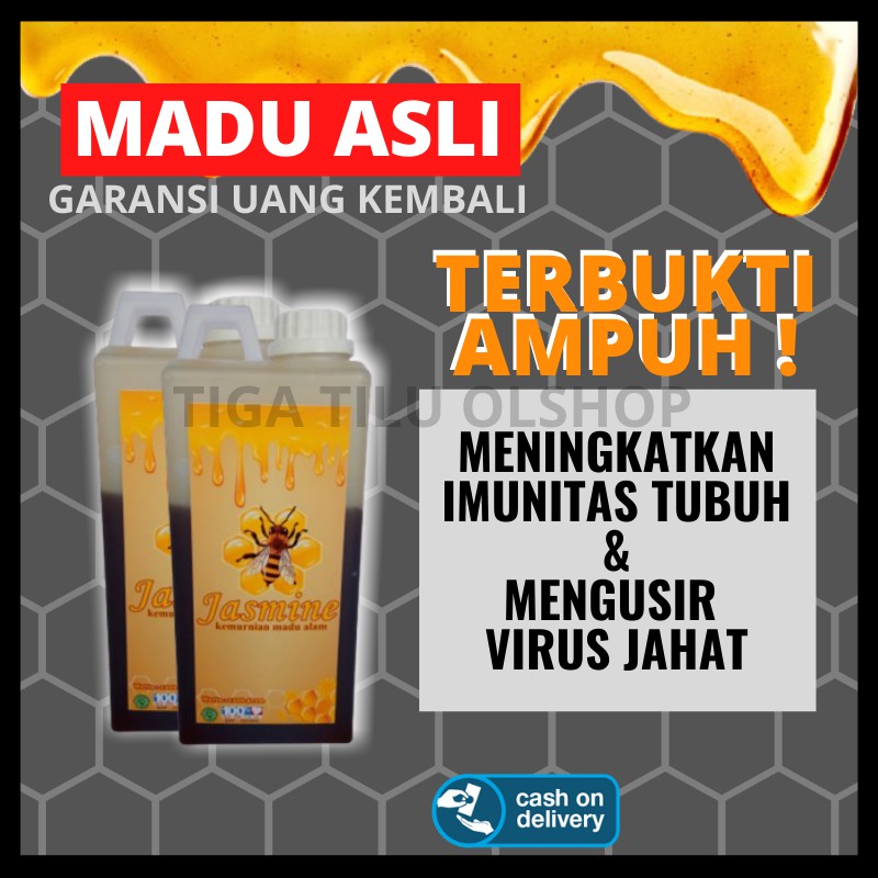 

MADU ASLI MADU MURNI ISI 1000 GRAM KUALITAS PREMIUM JSR REMPAH