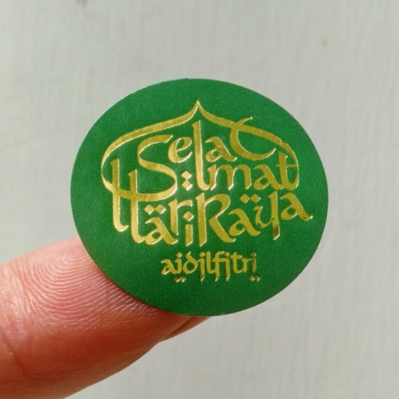 

Sticker Bulat Diameter 2,5cm Selamat Idul Fitri label Lebaran sticker idul fitri stiker