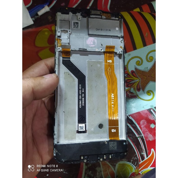 lcd ori copotan+frame asus zenfone max pro m2