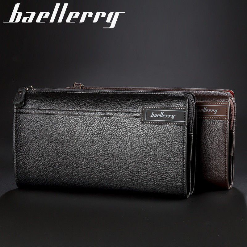 Dompet Panjang Kulit Clutch Baellery Handbag Pria Wanita jp S1002 Nice