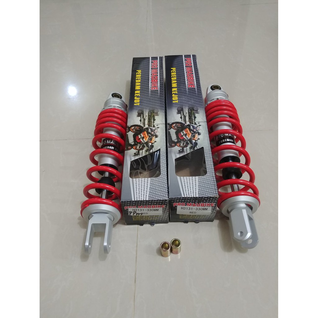 Sok Belakang Nmax Variasi Merah Merk PromadBike Murah bac 10763