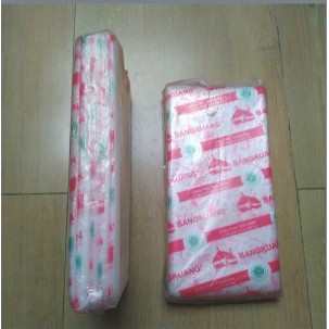 Plastik Kantong PE Merk Bawang uk. 12 x 25 ukuran 0.5 kg isi 1 kg