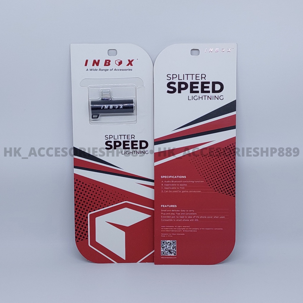 Inbox Speed Splitter Converter Lightning ORIGINAL 100%