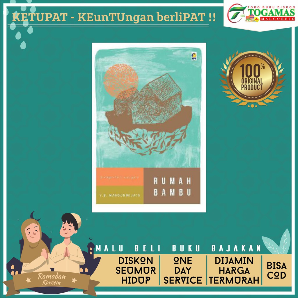 Rumah Bambu 2020 Karya Y B Mangunwijaya Shopee Indonesia