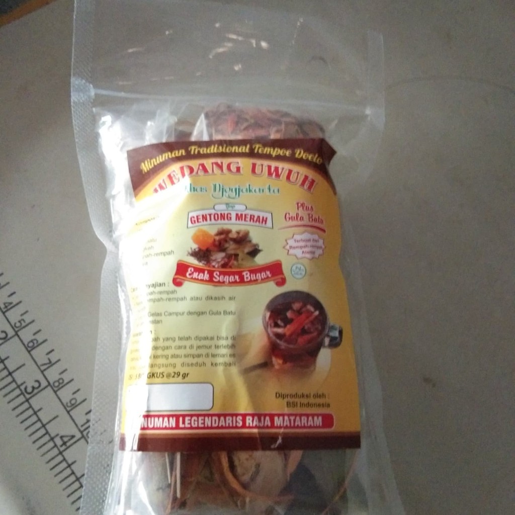

wedang uwuh plus gula batu