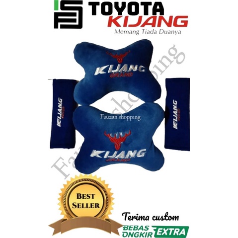 BANTAL MOBIL TOYOTA KIJANG GRAND/SANDARAN KEPALA/AKSESORIS JOK MOBIL