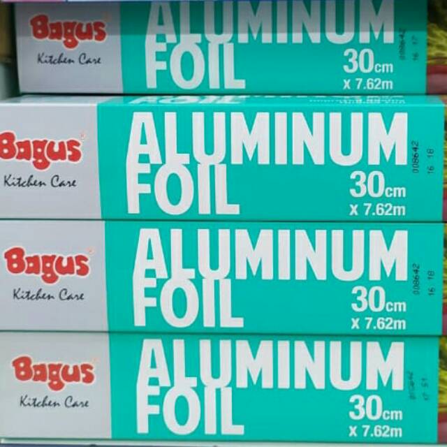 

Bagus aluminium foil 30x7.62cm