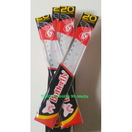 

Penggaris Butterfly/penggaris Butterfly 20cm