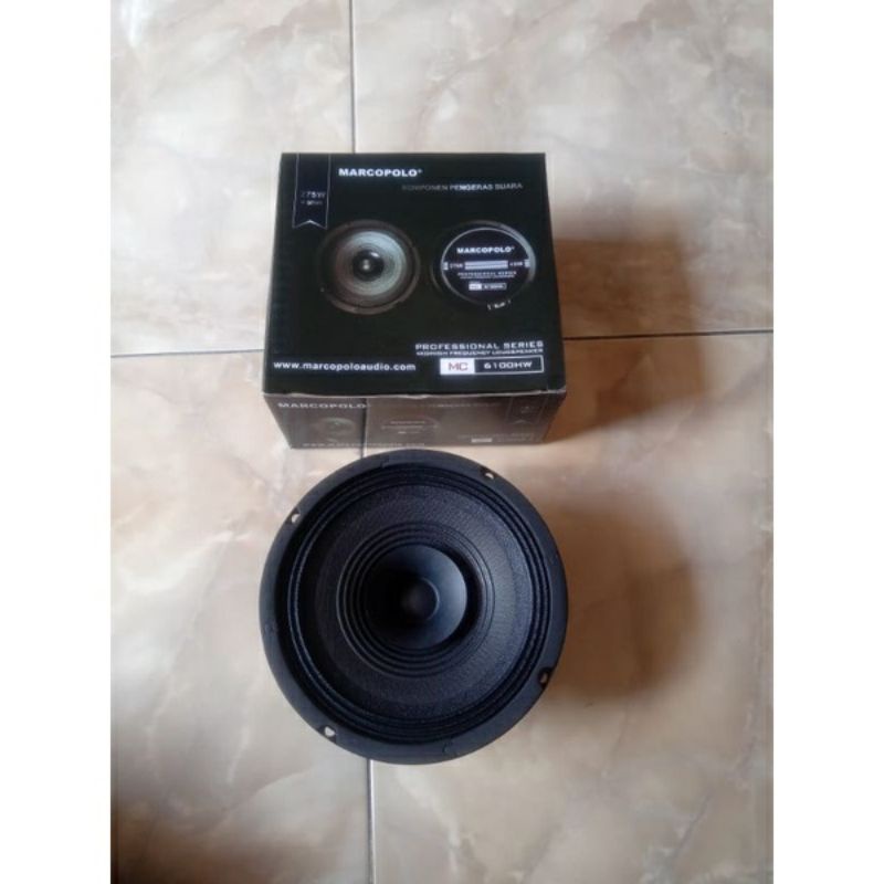 SPEAKER MIDRANGE 6 INCH MARCOPOLO 275 WATT 4 OHM LINE ARRAY