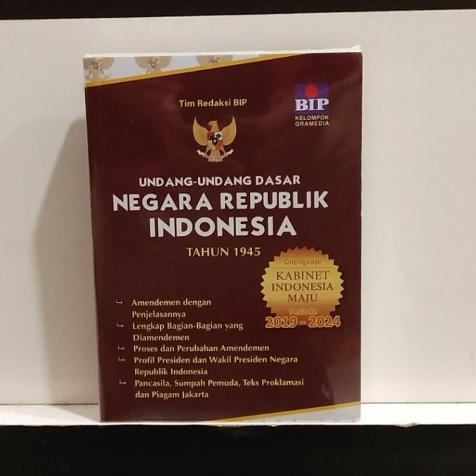 

Buku UUD 1945 Negara Republik Indonesia Kode 1422