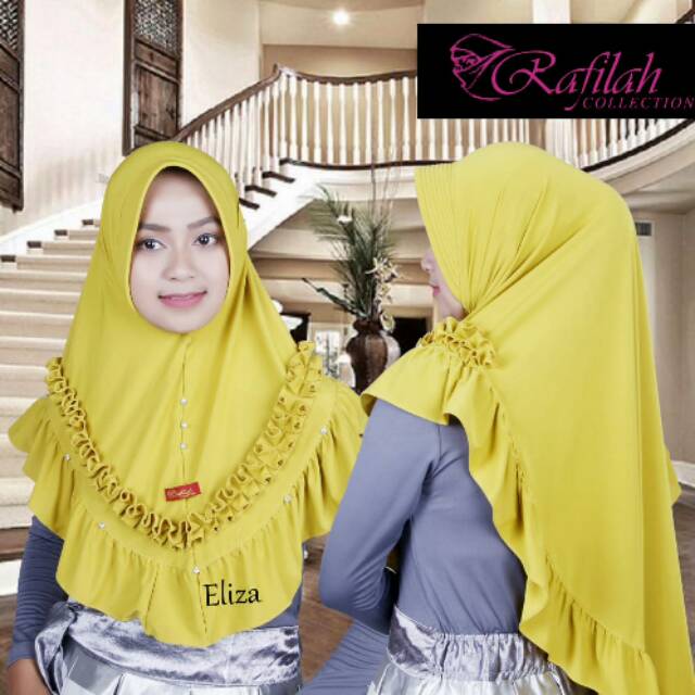 Hijab Rafilah gotik swarovski