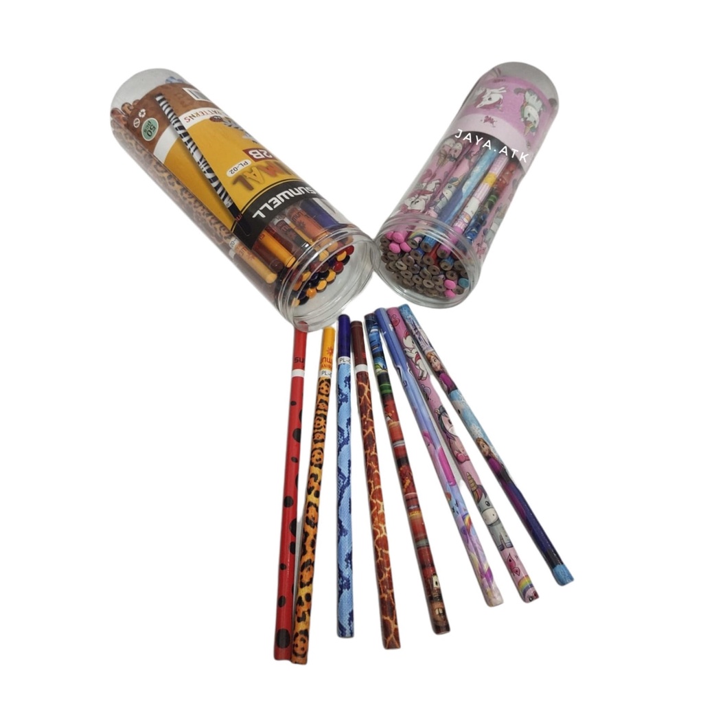

PENSIL 2B RAUT KAYU SERUT MURAH MOTIF LUCU KARAKTER HEWAN SOUVENIR