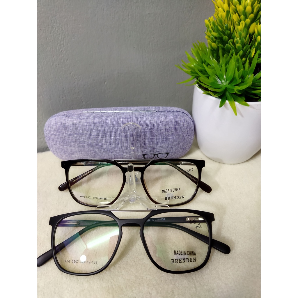 FRAME KACAMATA MERK BRENDEN W06. KACAMATA MINUS. KACAMATA CYLINDER. KACAMATA RESEP DOKTER. KACAMATA 