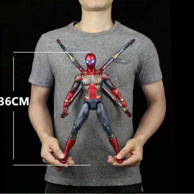 Action Figure Avengers Original ZD Toys Iron Spider Spiderman